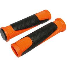 Orange Grips Newton Pair of Bi-Material Mountain Bike Handles Orange