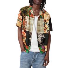 AllSaints Skjortor AllSaints Patche Ss Shirt - Marinblå