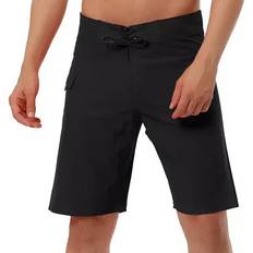 Men's Drawstring Swim Shorts Elastic Waist Board Shorts