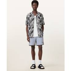 AllSaints Swimming Trunks AllSaints Underground Logo Swim Shorts - Machine Grey