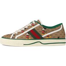 Gucci Women Shoes Gucci Disney x Tennis 1977 Mickey Mouse - Brown