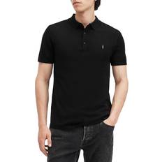 Herr - Merinoull Pikétröjor AllSaints Mode Merino Wool Polo Shirt