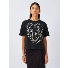 Max Mara Weekend 2 Lecco Embroidered Tee - Black
