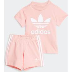 104 Övriga sets Barnkläder adidas Originals Shorts T-shirt Set Barn - Semi Pink Spark