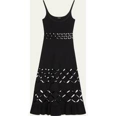Alexis Elayne Sleeveless Cut-Out Dress - Black