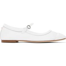 Aeyde Uma Mary Jane Flats - Optic White