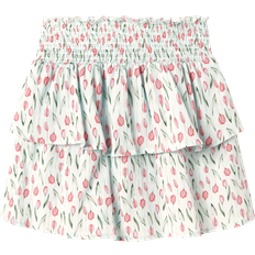 White Skirts Name It Smock Skirt