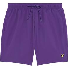 Lyle & Scott Men Swimwear Lyle & Scott Men's Plain Swim Shorts Purple
