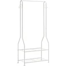 Amazon Basics Kleiderschrank Mit Zwei Regalfächern 75 x 36.5 x 150 cm Garderobeskab
