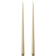Kynttilät ja Tarvikkeet Ester & Erik Led Kynttilä 40 cm 2-pakkaus 14 Pale Ginger
