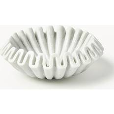 Schalen Westwing Collection Handgefertigte Deko-Schale Santorini aus Marmor Ø 18 cm Schale