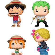 One piece figur Funko Pop Pack 4 Figurer One Piece Exclusive