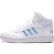 adidas Hoops 2.0 Mid - White Bluepurple