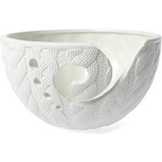 Yarn Holders on sale Hobbycraft Embossed Ceramic Yarn Bowl 17 cm