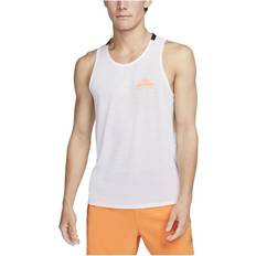 Nike Trail Solar Chase Dri-FIT Running Tank - White