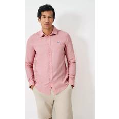 Crew Clothing Linen Shirt - Light Pink