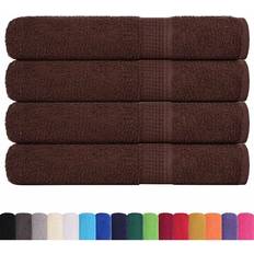 vidaXL Braun 80 x 200 cm 360 g/m 100% Baumwolle
