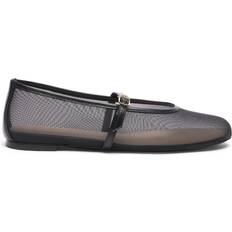 Stuart Weitzman Bareitall Mary Jane Flats And Loafers - Black