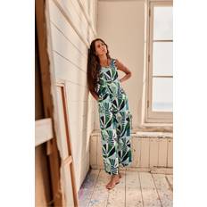 Linen Jumpsuits & Overalls Seasalt Cornwall Salt Air Wide Leg Jumpsuit - Hedgerow