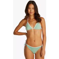 Tommy Hilfiger Bikinier Tommy Hilfiger Bikinitrusser Med Snor - Grøn/Hvid