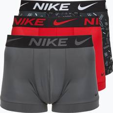 Red Men's Underwear Nike DRI-FIT Essential Micro Trunk - Multicolor
