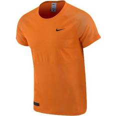 Orange - Running Clothing Nike Dri-FIT ADV Run Division TechKnit Short-Sleeve Running Top - Orange