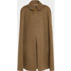 M Capes & Ponchos Burberry Clasp-Closure Wool-Cashmere Cape - TWIG