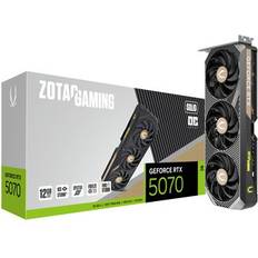 Zotac Grafikkort Zotac Solid OC GeForce RTX 5070 12GB 192-Bit GDDR7 PCI Express 5.0 DLSS 4.0 Graphics Card