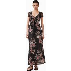 AllSaints Dresses AllSaints Gabby Mesh Dress - Adena Black