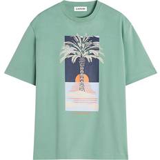 Lanvin Printed T-Shirt - Sage Green