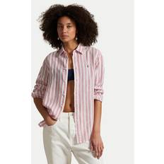 Polo Ralph Lauren Bluser Polo Ralph Lauren Bluse Classic - Pink/Hvid