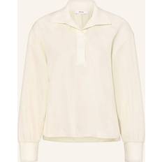 Hør Polotrøjer Reiss Isobel Overhead Open-Collar Shirt With Linen - EU
