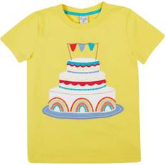 Kids' Celebration Cake Pure Organic Cotton T-Shirt - Welly Yellow/Multi