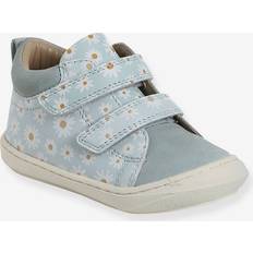 Babies First Steps Vertbaudet Soft Leather Ankle Boots Printed Green