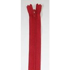 Röda Blixtlås YKK Nylon Closed End Dress Zips Red