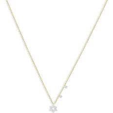Meira T 14K White & Yellow Gold Diamond Star of David Pendant Necklace, 18
