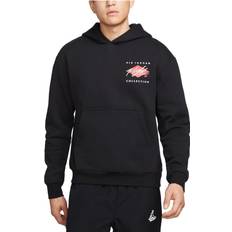 Jordan Air Flight Logo Hoodie - Black Red