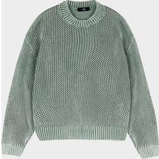 Represent Tops Represent Open Knit Sweater - Forest Green