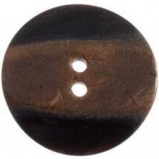 Yarn & Needlework Supplies Trimits Round Wood Buttons Brown