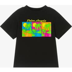Palm Angels Boys Black Tree T-Shirt - Black