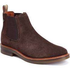 Leather Chelsea Boots Base London Portland Mens Chelsea Boots - Burnt Brown