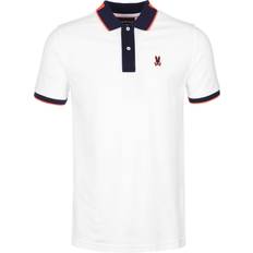 Psycho Bunny Thatcher Pique Polo Shirt - White