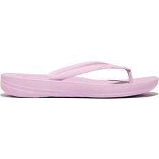 Purple Flip-Flops Fitflop IQushion Ergonomic Flip-Flops - Purple