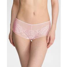 Flora Lace Hipster Briefs - Perfect Pink
