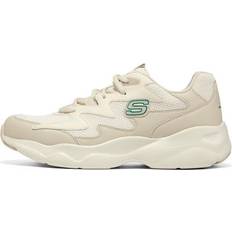 Skechers White Running Shoes Skechers D Lites Airy Low-Top Running Shoes - Milky White