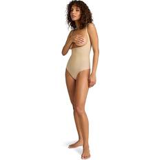 Beige Bodysuits Commando Open Bust Smoothing Bodysuit - Beige