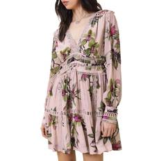 AllSaints Dresses AllSaints Xanthe Long Sleeve Mini Dress