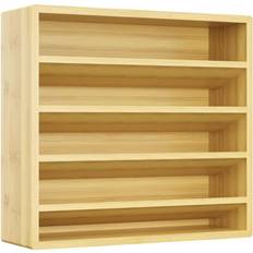 Spice Racks Latitude Run 4 Tier Cabinet Spice Rack Organizer Bamboo