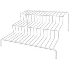 Spice Racks Prep & Savour Belfry Spice Rack 4.25 H x 9.25 W x 10.0 D in Metal White