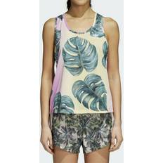 Adidas Florals Tank Tops adidas Women's Farm Sleeveless Tank Top Vest